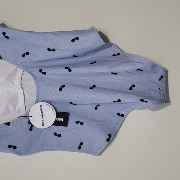 NWT Karl Lagerfeld One Piece Bathing Suit - Picture 5 of 6